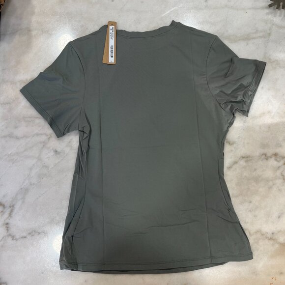 SKIMS Fits Everybody Short Sleeve T-Shirt, Gunmetal, Size Medium - NWT - Picture 6 of 9